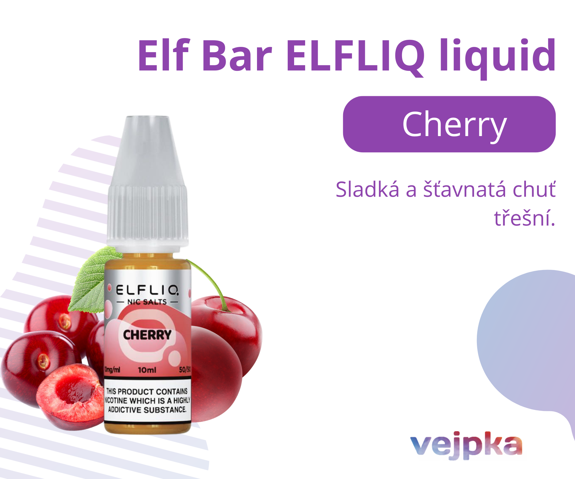 Elf Bar ELFLIQ - CHERRY